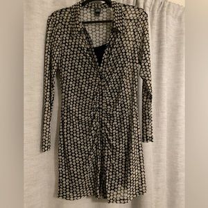 Long sleeve sheer wild fable daisy dress small